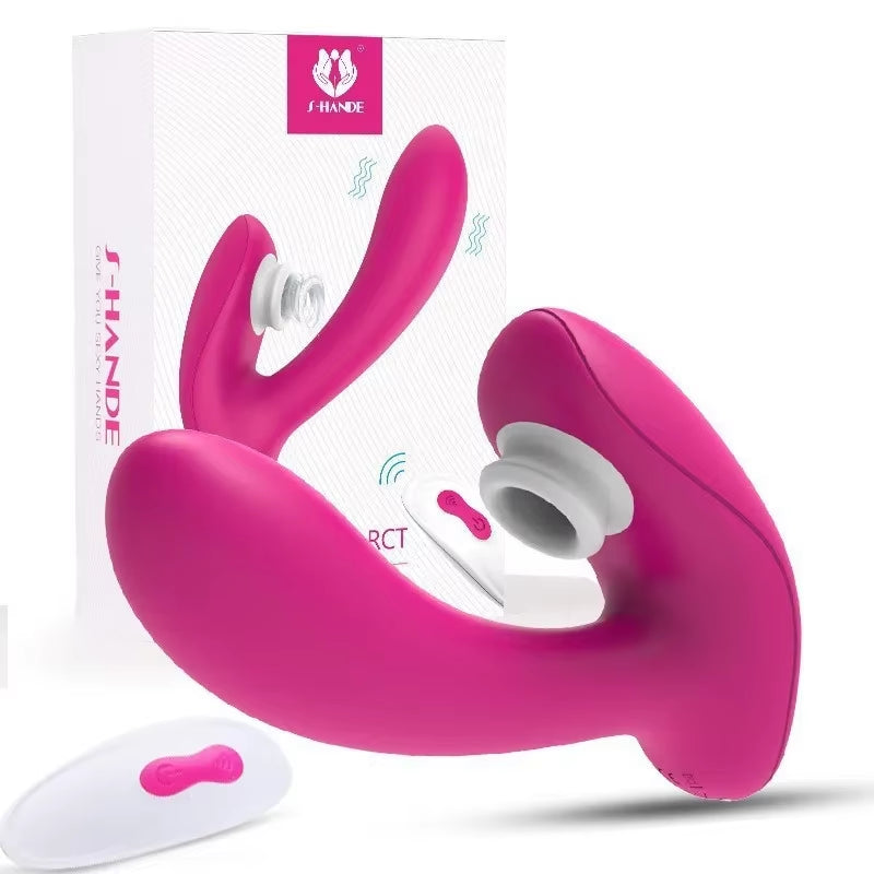 Vibrator Female Wear Remote Control Vibrator Feminine Products G Point Cake Tide Sucking Vibrator