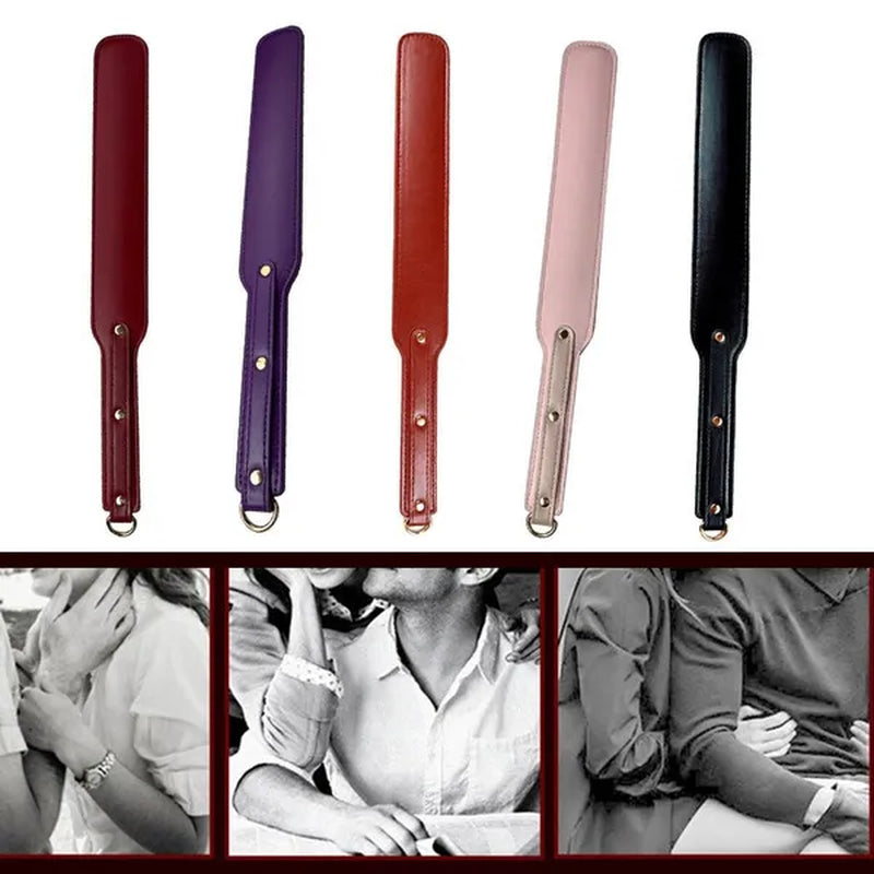 Studded Spanking Paddle,Leather Slapper Paddle Adults Sex Toys for Couples