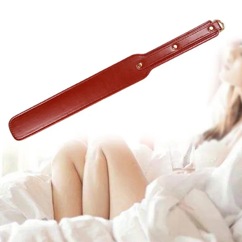 Studded Spanking Paddle,Leather Slapper Paddle Adults Sex Toys for Couples