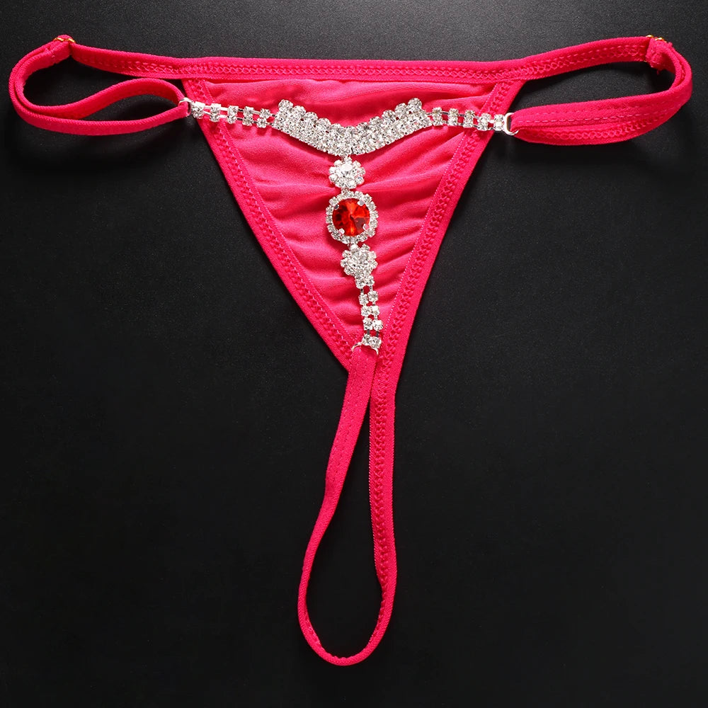 NEW Sexy Lingerie for Women Body Festival Clothing Rhinestone Chain Decor T Back Thong Body Jewelry Bikini Y2K Accessories