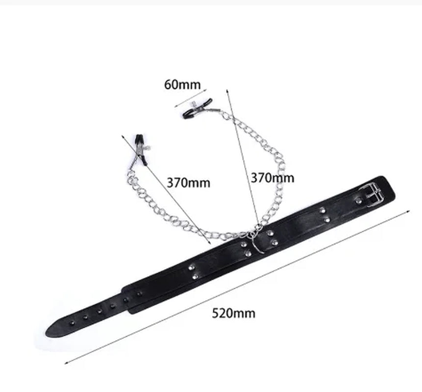 Stainless Steel Metal Chain Nipple Milk Clips Breast Clip Sex Slaves Nipple Clamps Sex Toys Butterfly Style for Couples SM