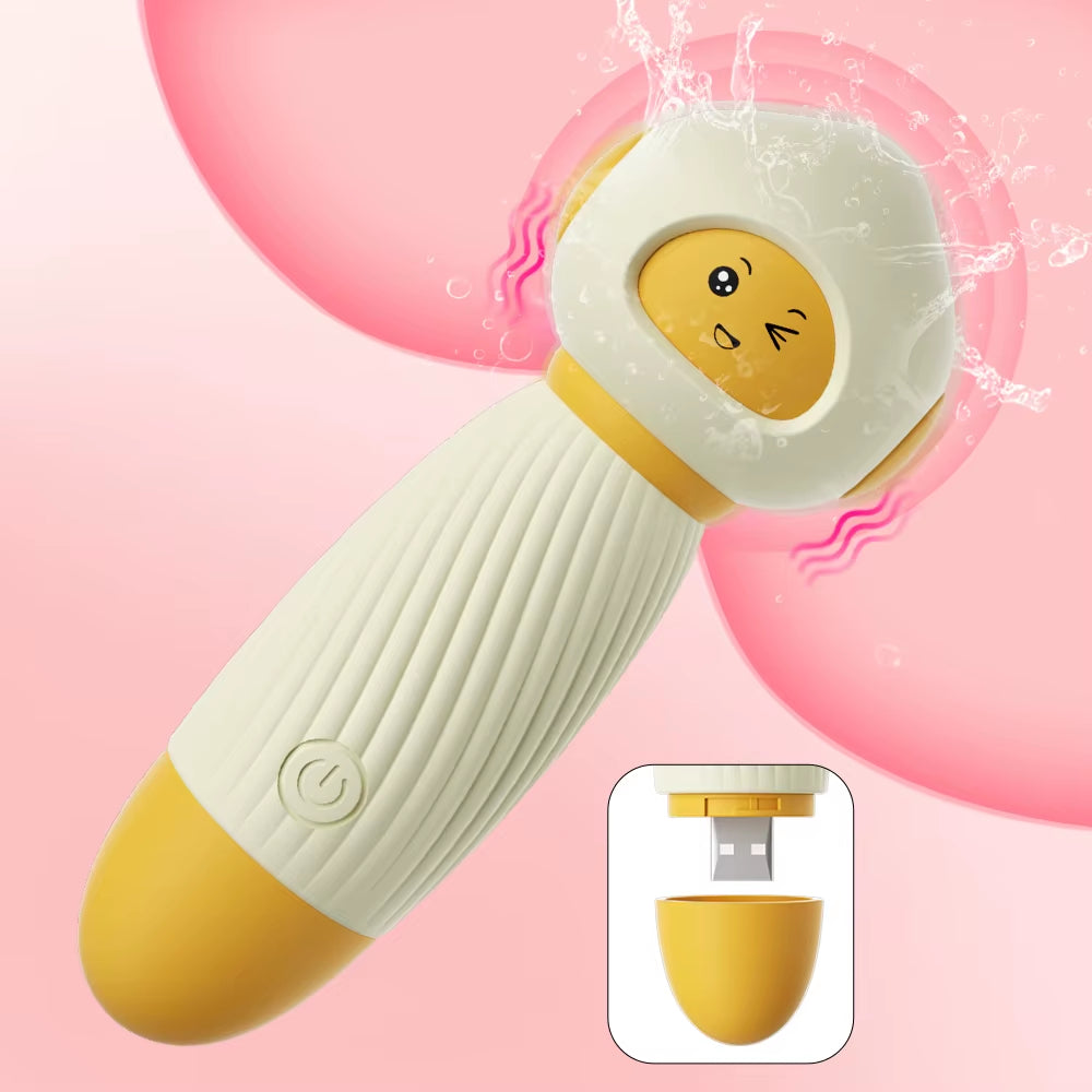 Multi Frequency Ultrasonic Vibration Charging Female G-Point Vibrator Used for Female Magnetic Honey Bean Stimulation Vibrator