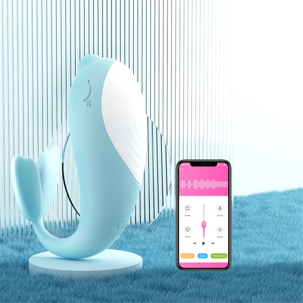 Wireless Bluetooth Vibrator for Women G Point Vibrator App Remote Control Wearable Vibrating Egg Clit Female Panties Sex Toys