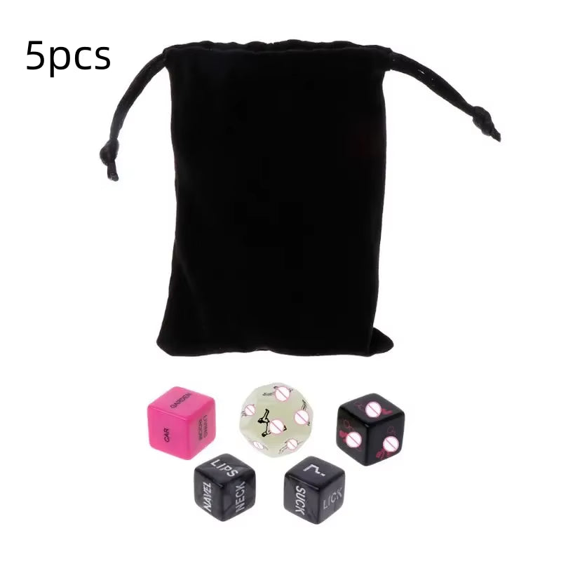 6/12 Sides Exotic Toys Sex Dice Toys for Couples Adults Games Sex Toys Romance Love Hunour Flirting Bar Erotic Crap Dice